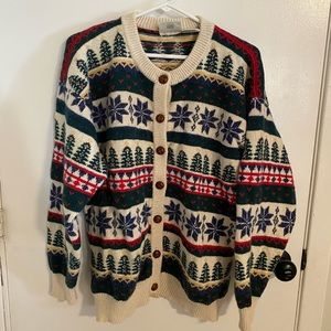 vintage ugly christmas sweater